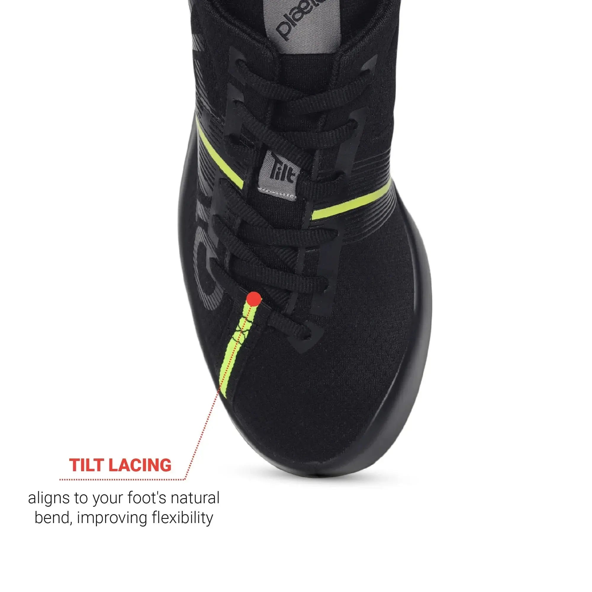 Men's Slam 2.0 Black Training Shoes Plaeto