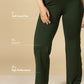 Carbon Straight Pants (Pine Green)