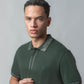 Green polo tshirt for men 