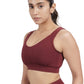 U-Neck Active Bra (Sangria)