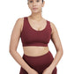 U-Neck Active Bra (Sangria)