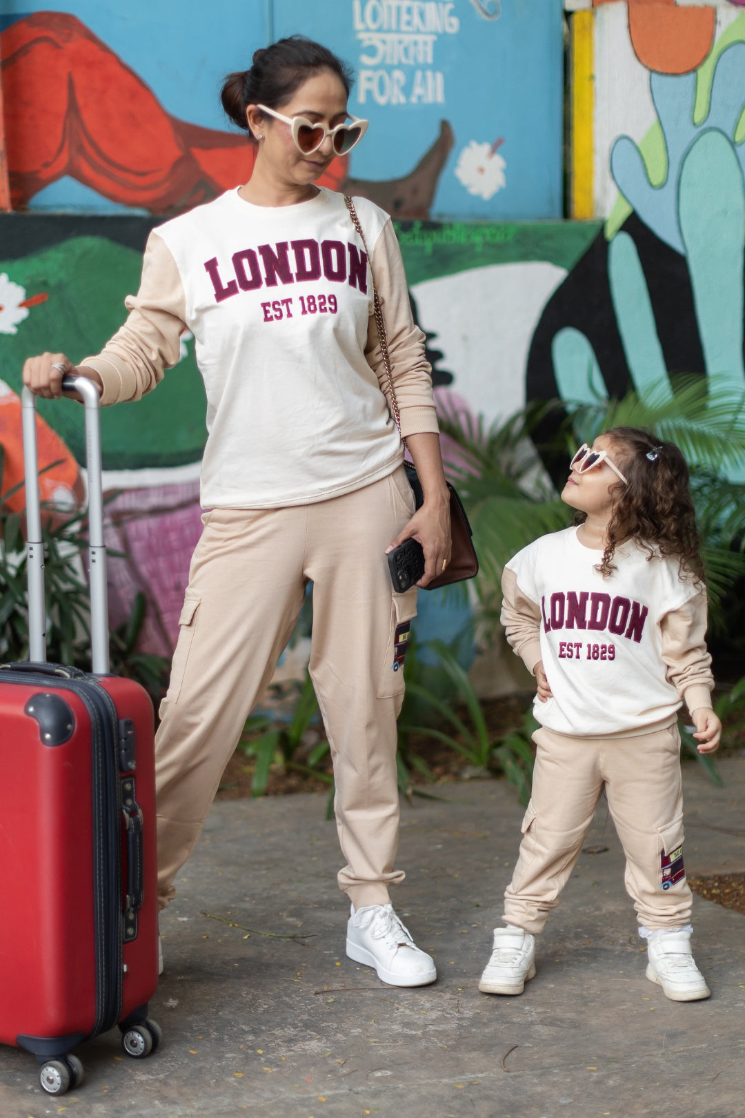 London #OOTD Co-ord Set for Family Nap Chief