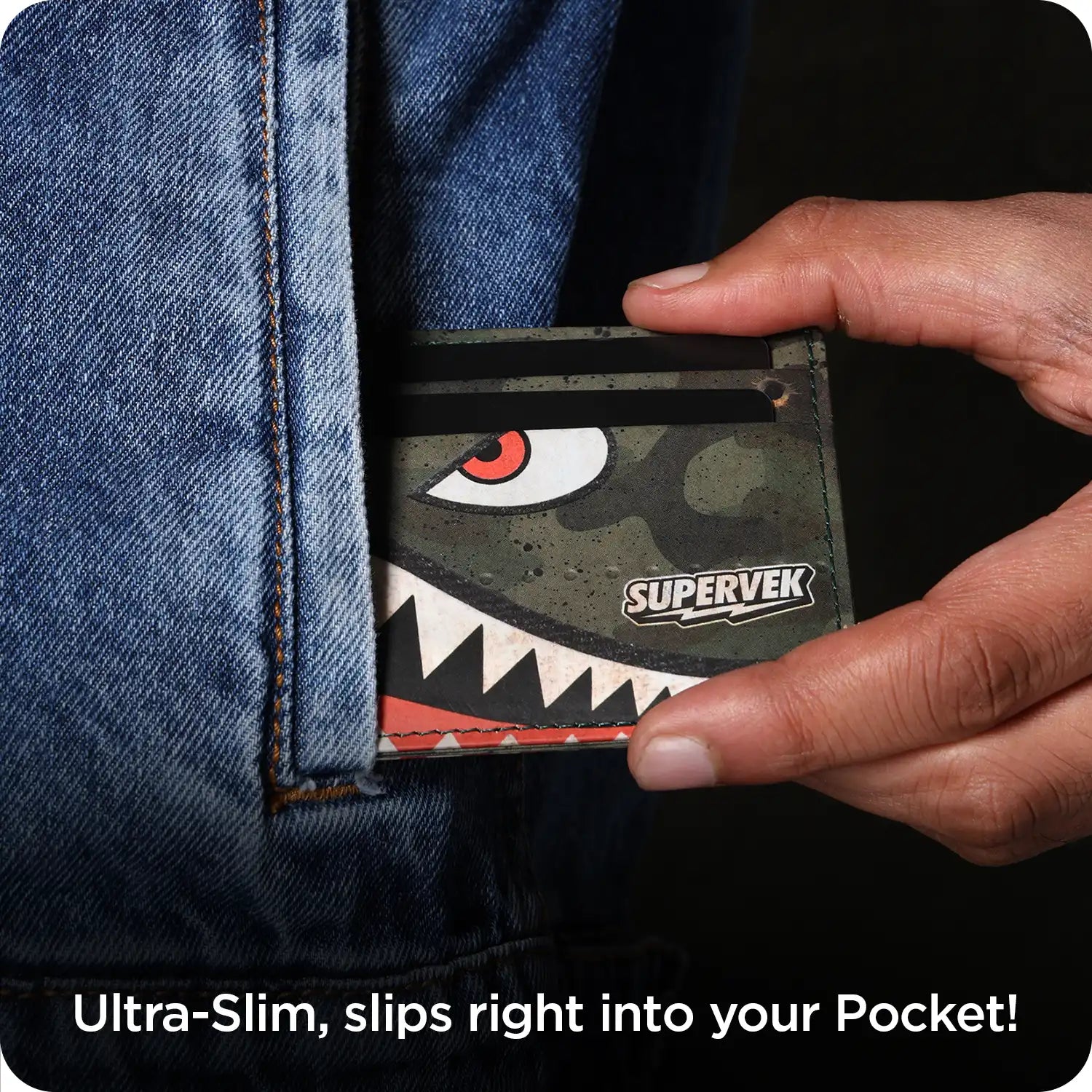 Shark Card Holder