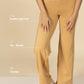 Carbon Straight Pants (Latte Brown)