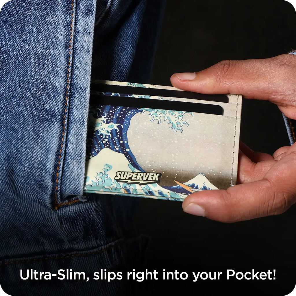Great Wave Card Holder