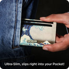 Great Wave Card Holder