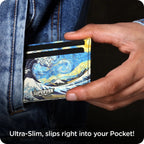 Starry Wave Card Holder