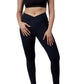 Carbon Crossband Legging (Midnight Navy)