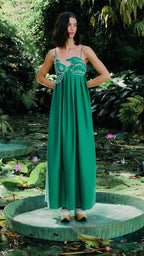 Blue Fish Maxi Dress