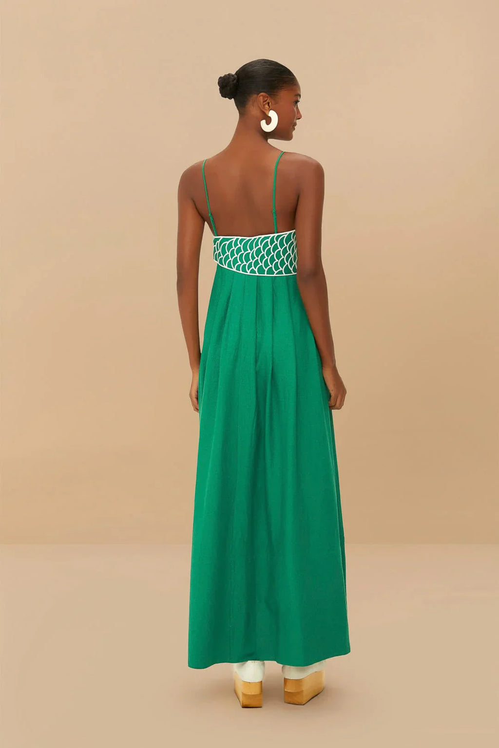 Blue Fish Maxi Dress