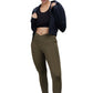 Carbon Crossband Legging (Sage Green)