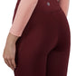 Carbon Crossband Legging (Sangria)