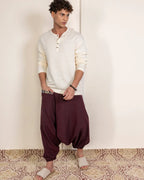 Aladdin Low Crotch Harem Pants House of Pure Eco