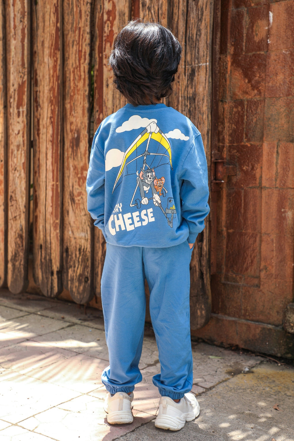 Tom and Jerry Say Cheese Blue Co-Ord Set Nap Chief