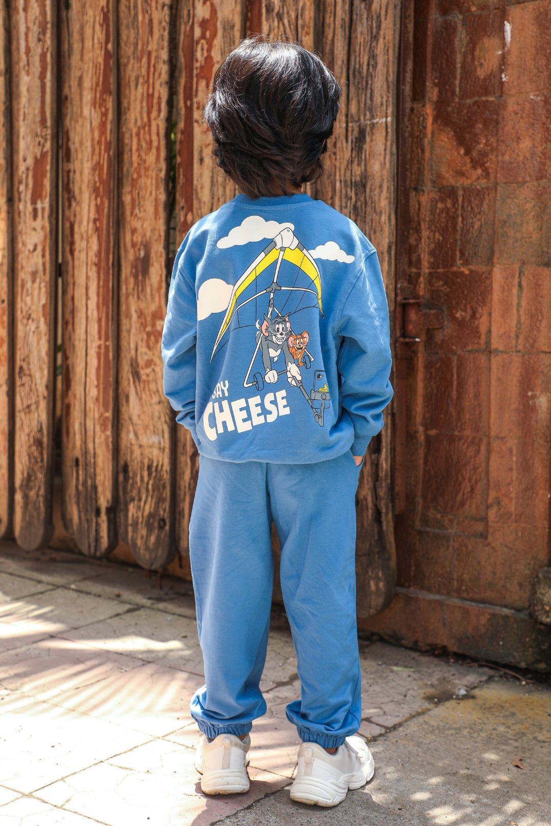 Tom and Jerry Say Cheese Blue Co-Ord Set Nap Chief
