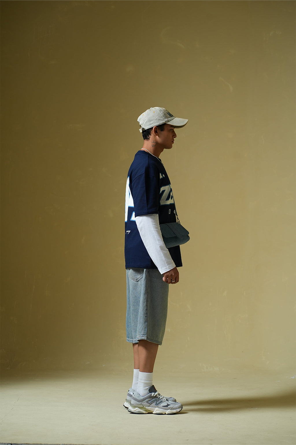 Zeus Heavyweight Full Sleeves Oversized Printed T-Shirt Main Character