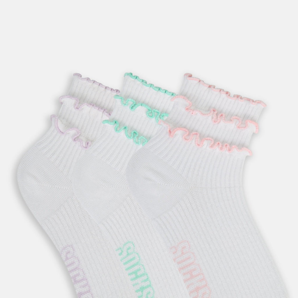 Women’s Frilled High Ankle Socks SocksXpress