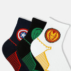 Men’s Marvel Themed Sporty High Ankle Socks SocksXpress