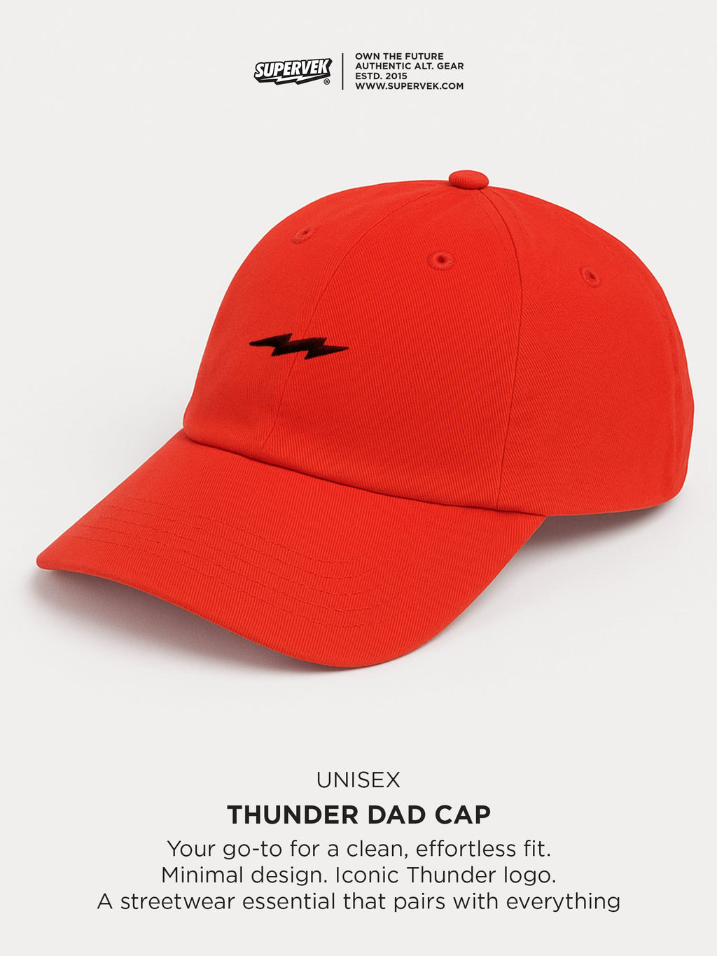 Thunder Dad Cap Red
