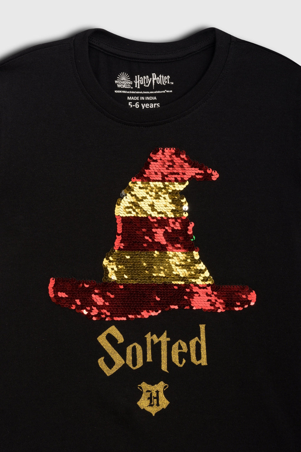 Sorted Harry Potter Reversible Sequins Tee Unisex Nap Chief