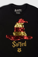 Sorted Harry Potter Reversible Sequins Tee Unisex Nap Chief