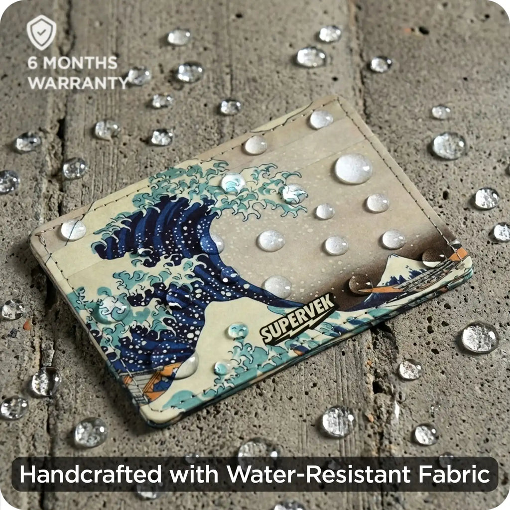 Great Wave Card Holder