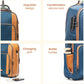 Jetson | Blue | Laptop Trolley Backpack