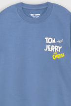 Tom and Jerry Say Cheese Blue Co-Ord Set Nap Chief