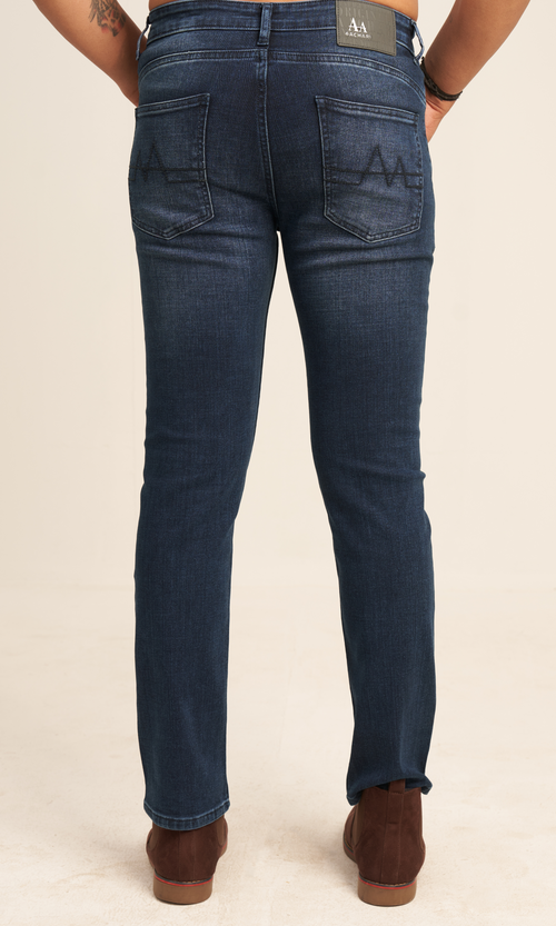 Blue Wash Straight Fit Aachari