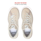 Beige Aura Training Shoes for Women Plaeto