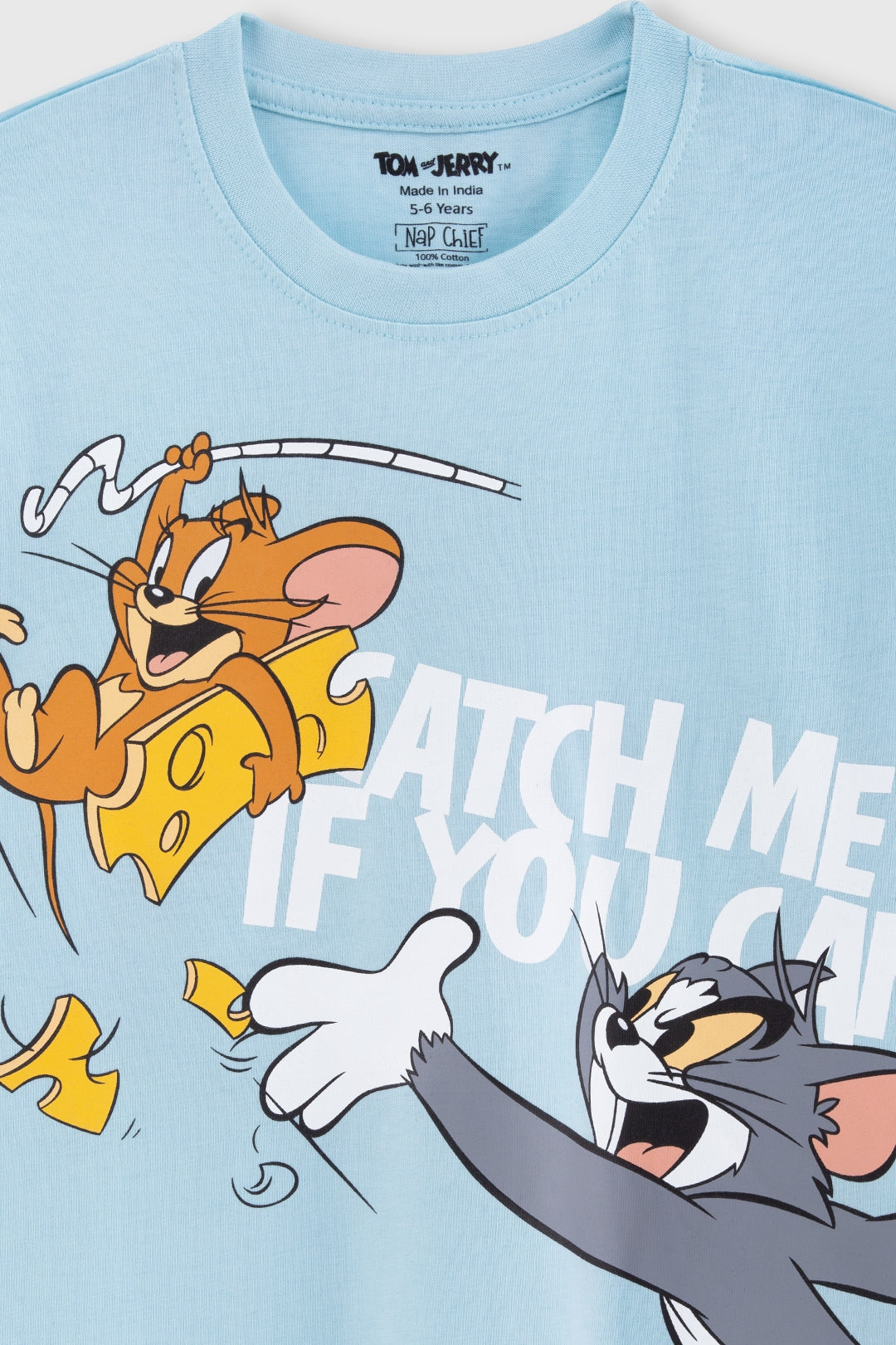 Tom and Jerry Catch Me Swing T-Shirt Nap Chief