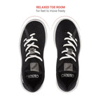Women’s Aura Black Casual Shoes Plaeto