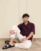 Wineberry Relaxed Co-ord Set House of Pure Eco