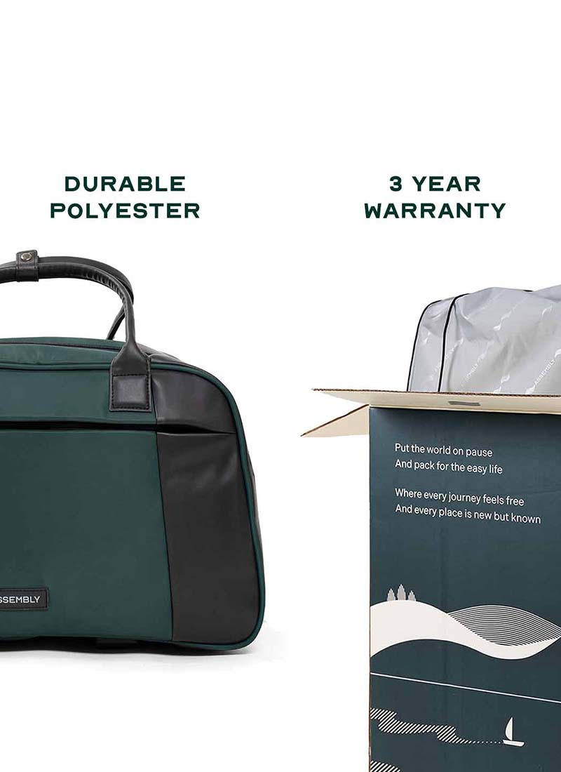 Verve | Green |  Premium Duffle Bag