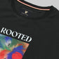 Regular-fit Full-Sleeve T-shirt in Supima Cotton Lycra with Digital Flock and DTF Print Detailing - Dark Olive