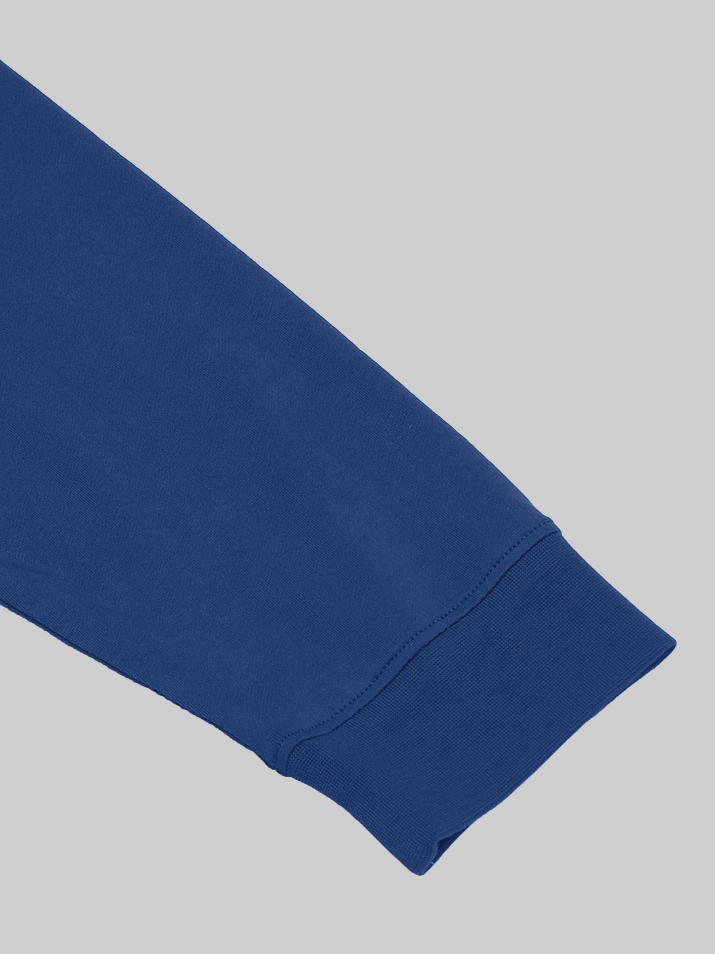 Regular-fit Full-Sleeve T-shirt in Supima Cotton Lycra with Rainbow Reflective Print Detailing - Dark Blue