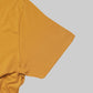 Regular Fit T-shirt in Supima Cotton Lycra with Non-PVC Print and Chest Embroidery Featuring Branded Artwork Play - Mustard