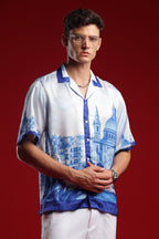 Amalfi Coast Italy Resort Collar Shirt