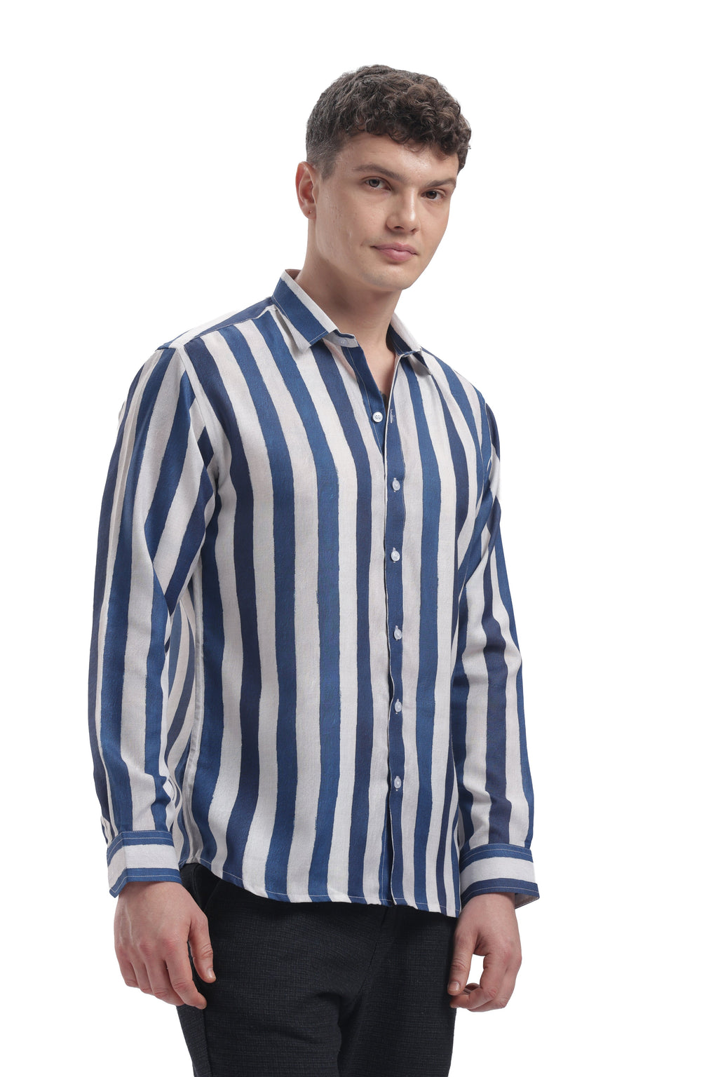 Dull Stripe I'mhere essential shirt