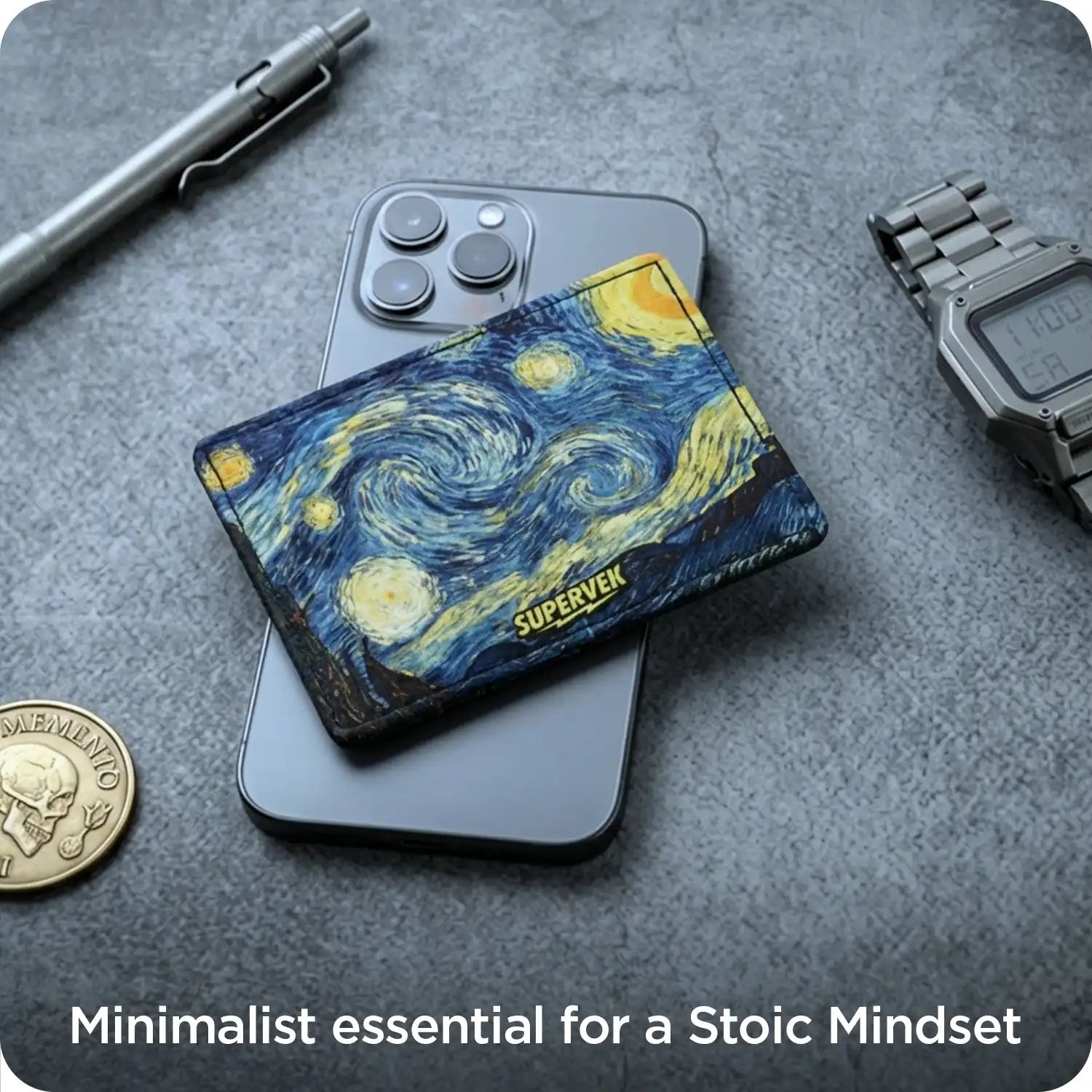 Starry Night Card Holder
