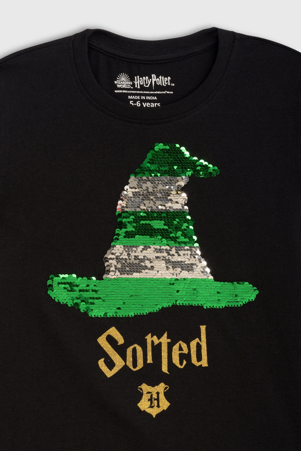 Sorted Harry Potter Reversible Sequins Tee Unisex Nap Chief