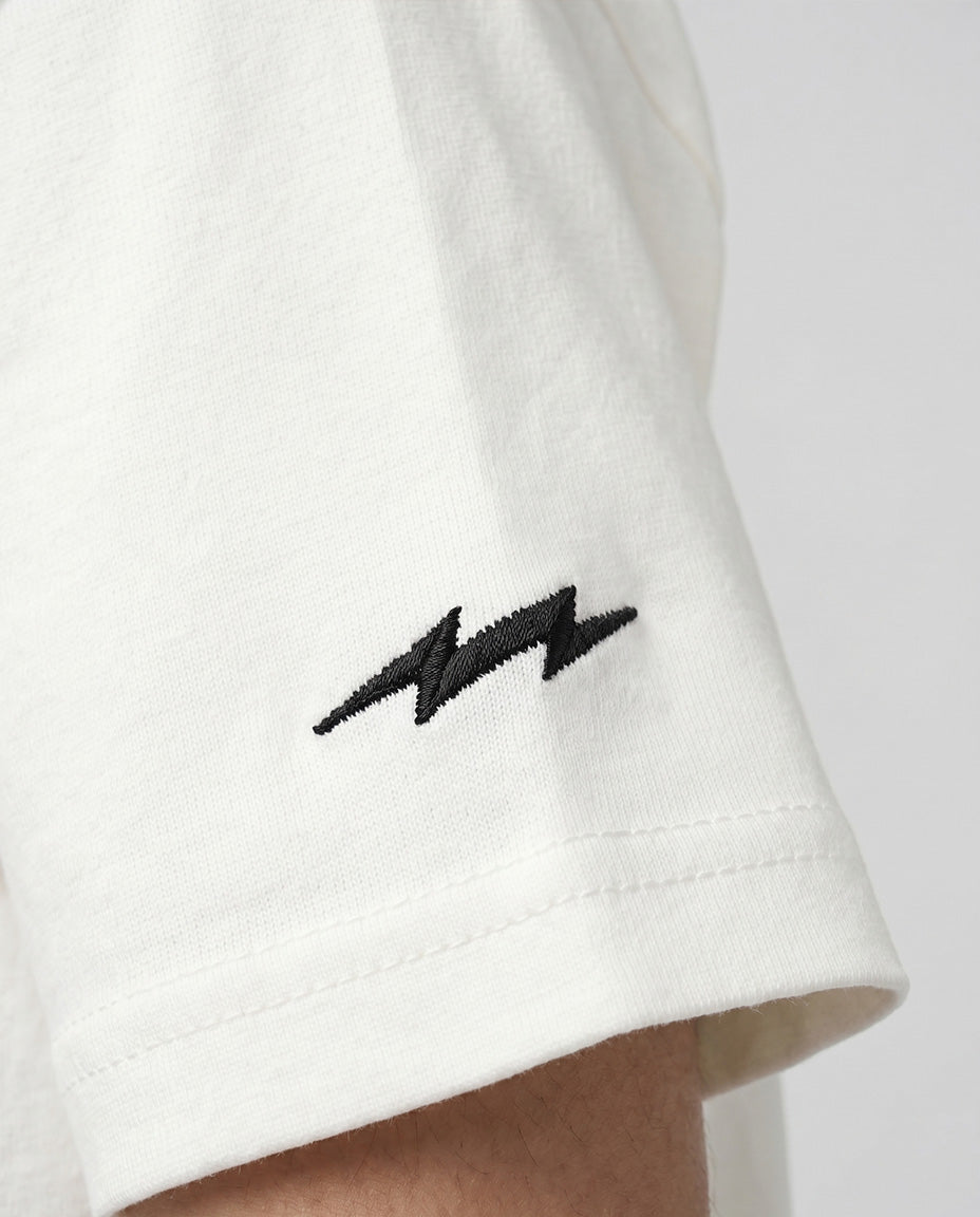 Supervek White Oversized Tshirt