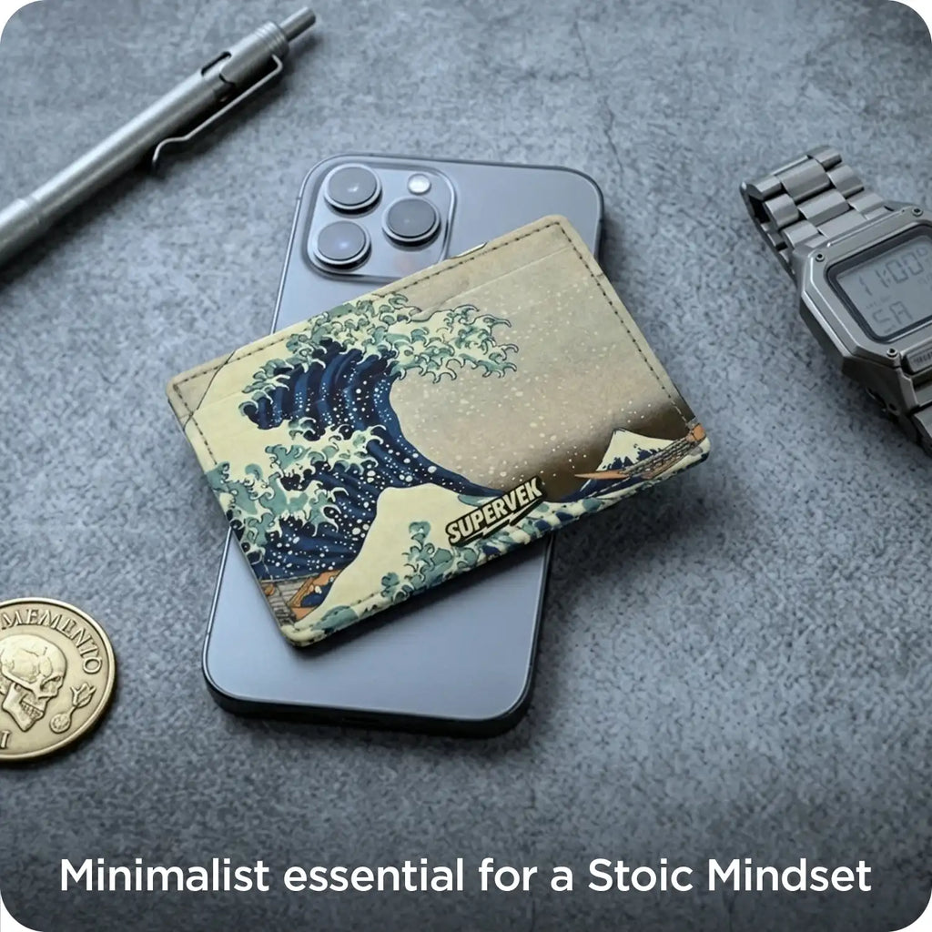 Great Wave Card Holder