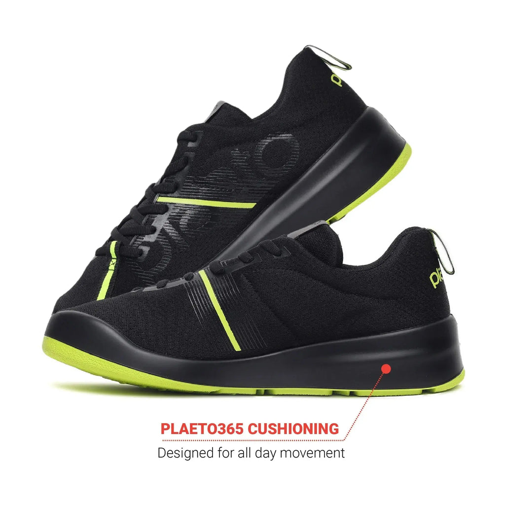 Men's Slam 2.0 Black Training Shoes Plaeto