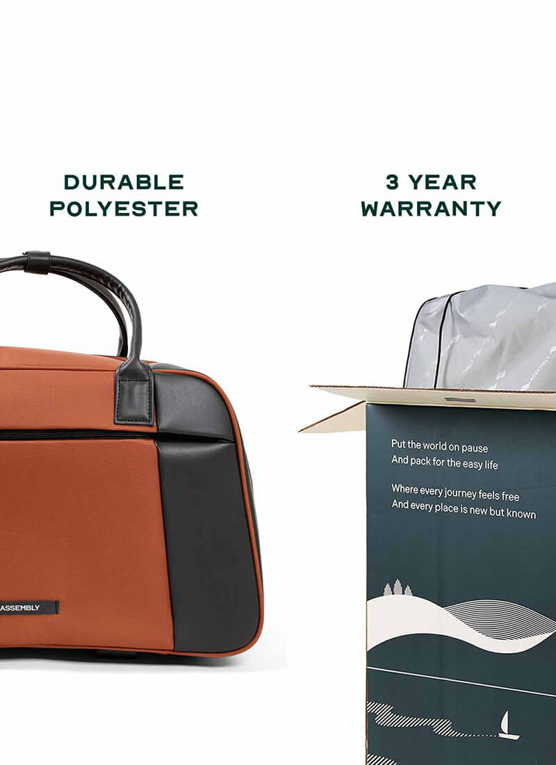 Verve | Rust | Premium Duffle Bag