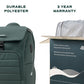 Stark Backpack | Green | Everyday Laptop Backpack