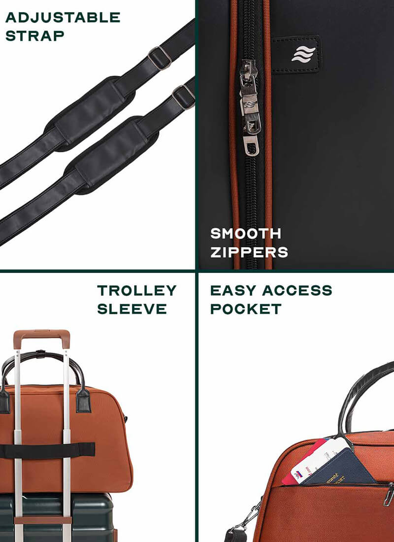 Verve | Rust | Premium Duffle Bag