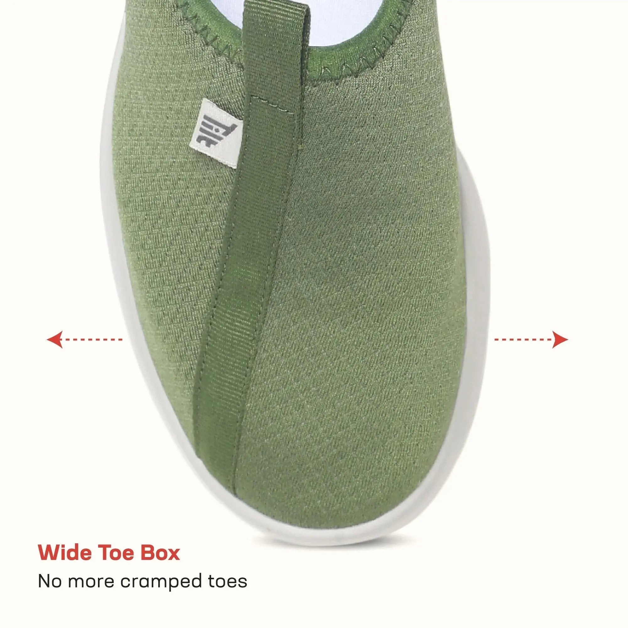Men’s EZPlay Slip-On Olive Green Shoes Plaeto