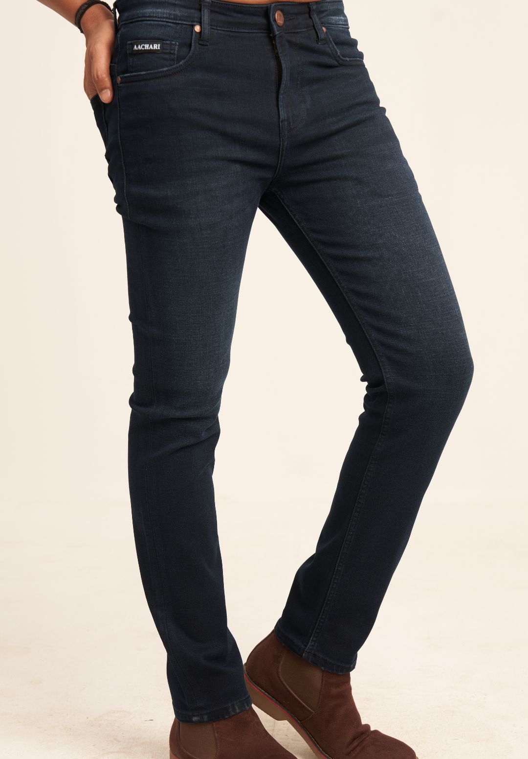 Dark Blue Straight Fit