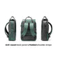 Echo+Flux Combo | Green | Laptop Backpack with Fanny Pack